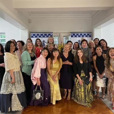 Consular Ladies At The Yearend Consular Soiree