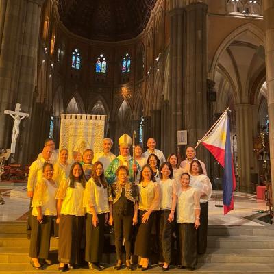 Filipino Chaplaincy Choir Sings At The Annual Mass For Migrants And Refugees