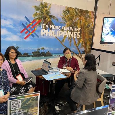 Philippine Booth At 2022 Aime
